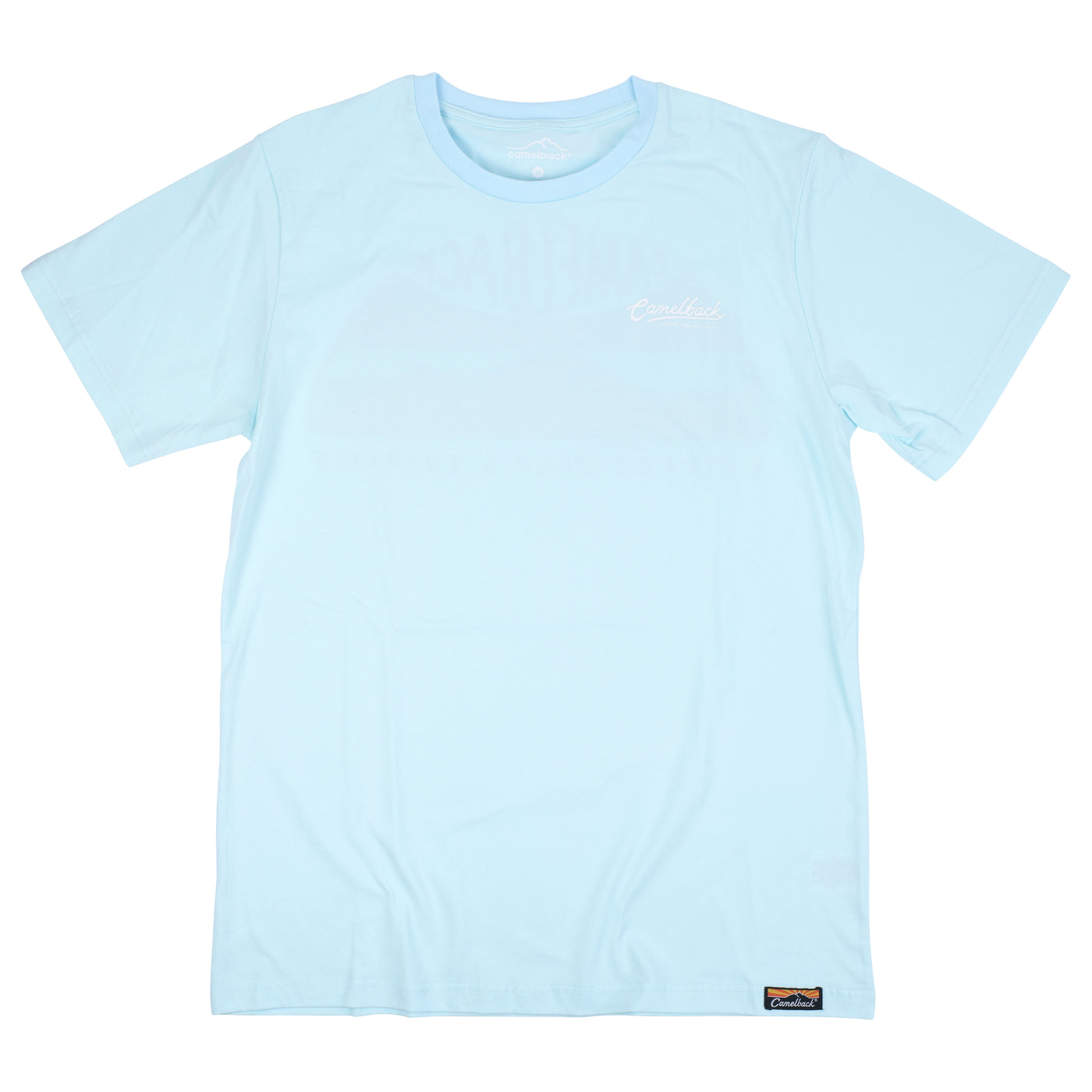 Blue baja tee