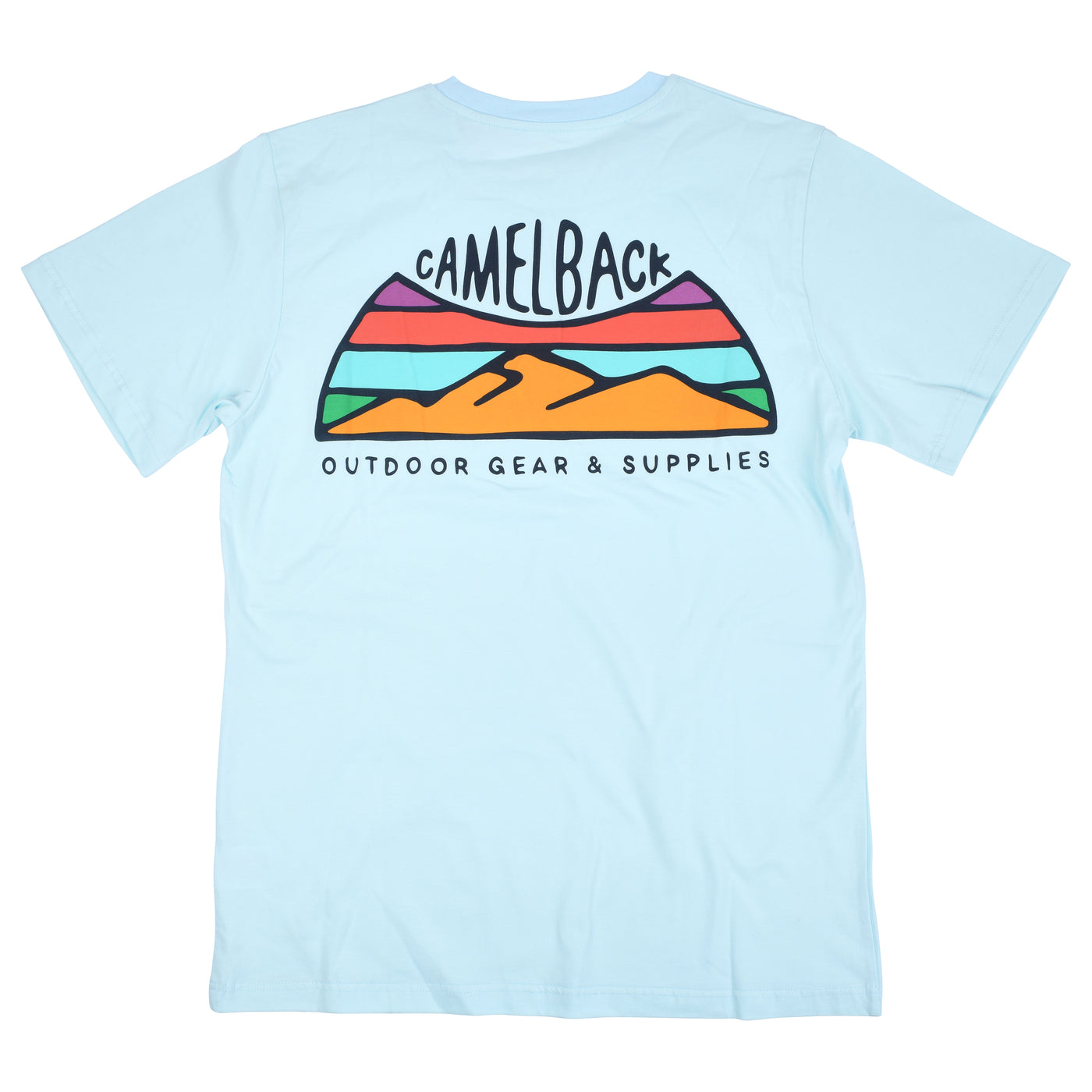 Blue baja tee